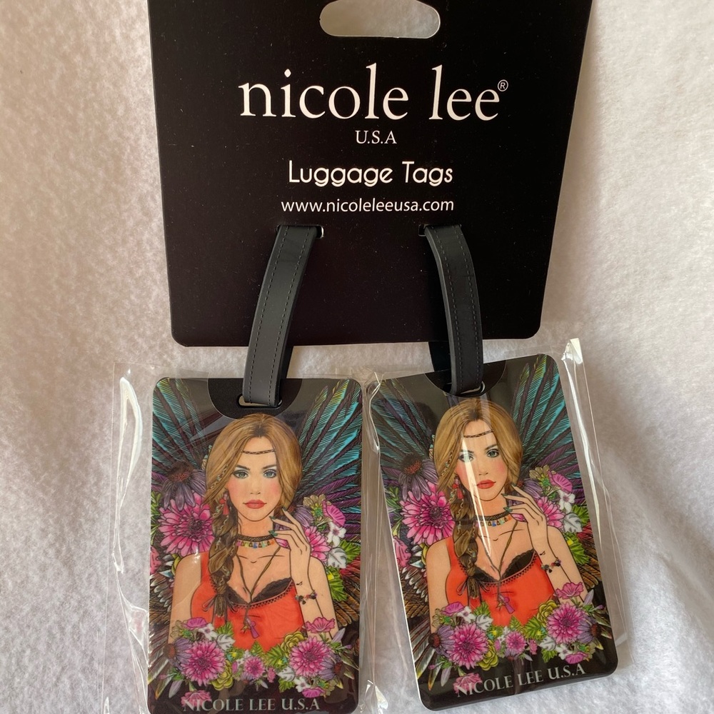 NICOLE LEE GYPSY GIRL LUGGAGE ID TAG